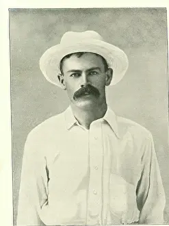 Cricketers: J Darling, captain of Australian Cricket Team