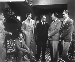 G Man: J. Edgar Hoover with Edward G. Robinson and others