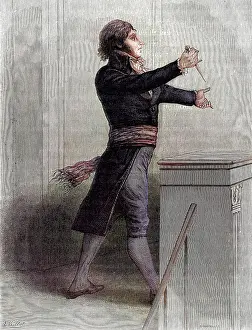 Tallien: J L Tallien with dagger