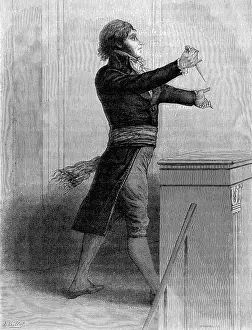 Tallien: J L Tallien with dagger