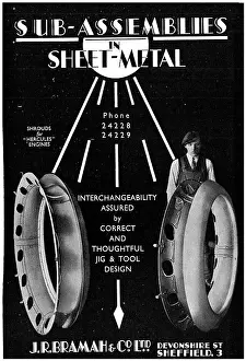 Bramah: J R Bramah & Co - Sub-Assemblies For The Aircraft Industry