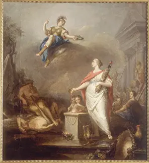 Personification: J. De Wibault (1729-1815). Allegory