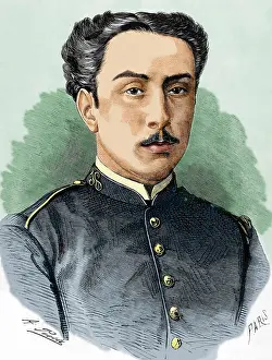 Cuban: Jacinto Abarguer de Rey. Colored engraving