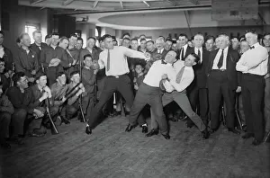 Spar: Jack Dempsey - Harry Houdini - Boxer