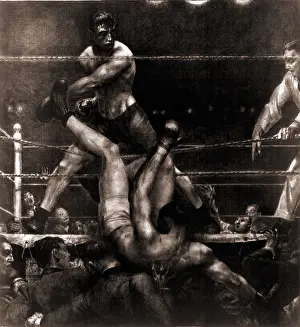 Ashcan: Jack Dempsey knocked out of the ring by ?
