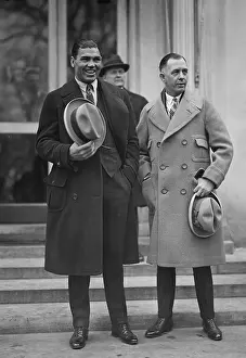 Heavyweights: Jack Dempsey and his Manager, Jack Kearns, at the