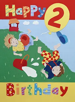 Ayliffe: Jack and Jill ' Happy Birthday collage