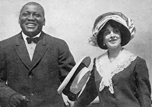 Pugilism: Jack Johnson and his first wife