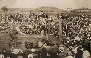 Jess: Jack Johnson - Jess Willard - Boxing - Sports