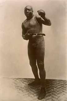 Galveston: Jack Johnson, world heavyweight champion boxer