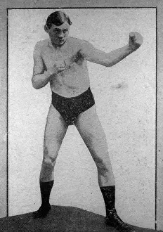 Fists: Jack Palmer, English boxer