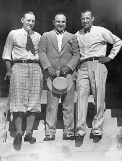 Capone: Jack Sharkey, Al Capone, Bill Cunningham, 1930