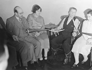 Trumpets: Jack Webber, Welsh medium, exuding ectoplasm