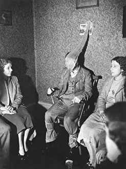Psychic News: Jack Webber, Welsh medium, exuding ectoplasm
