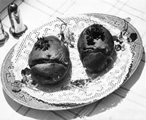 Savouries: JACKET POTATOES