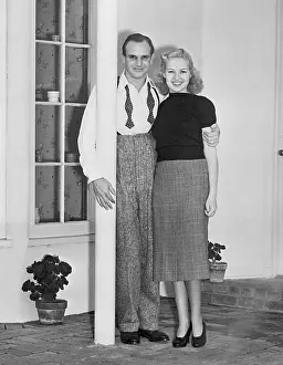 Westwood: Jackie Coogan and Betty Grable, 1937