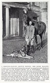 Mcalpine: Jackie McAlpine, amateur trainer
