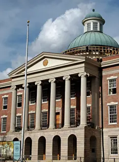 Capitol: Jackson. The Old Mississippi State Capitol. Built 1839 by Wi