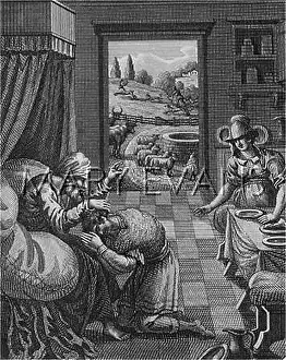 Obtains: JACOB DECEIVES ISAAC