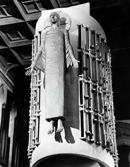 Epstein: Jacob Epstein's sculpture Christ in Majesty