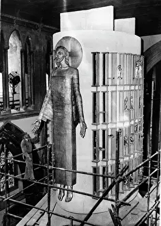 Epstein: Jacob Epstein's sculpture Christ in Majesty
