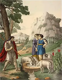 Laban: JACOB GUARDING SHEEP