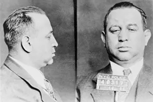 Mugshot: Jacob Gurrah Shapiro (1899-1947), in a ?