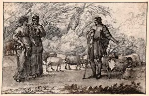 Lorrain: Jacob, Rachel, and Leah, by Claude Lorrain