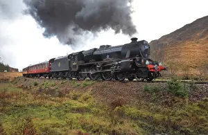 Mallaig: The Jacobite, steam train, Highlands, Scotland