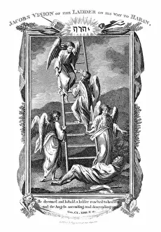 Ascending: Jacob's dream of angels ascending and descending