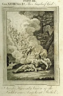 1780s: Jacob's heavenly vision of the ladder and angels