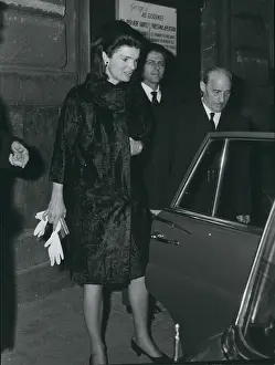 Veneto: Jacqueline Kennedy dining out in Rome