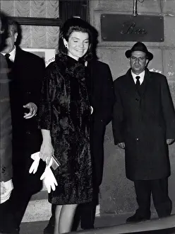 Veneto: Jacqueline Kennedy dining out in Rome