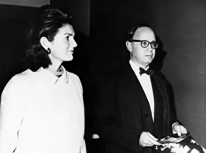 Sade: Jacqueline Kennedy, escorted by Arthur Schlesinger ?