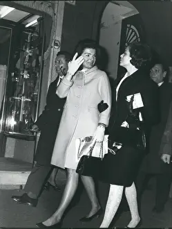 Condotti: Jacqueline Kennedy and friend in Rome