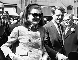 Dashed: Jacqueline Kennedy in St. Patrick's Day ?