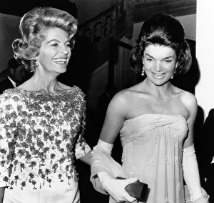 Alphand: Jacqueline Kennedy with the wife of the ?