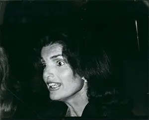 Onassis: Jacqueline Onassis in car on way to a concert