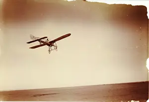 Competing: Jacques Balsan in a Bleriot XI
