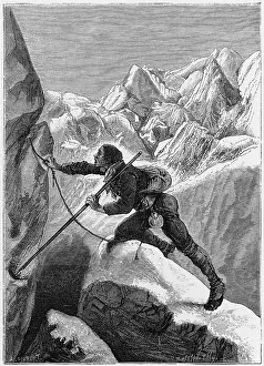 Belmont: Jacques Belmont climbing Mont Blanc