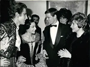Comique: Jacques Chazot, Bob Westhoff and Francoise Sagan, Paris