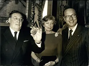 Chirac: Jacques Chirac, Mayor of Paris, and Leon Zitrone