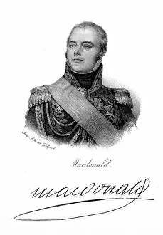 Jacobite: Jacques E J A Macdonald (1765-1840) Duc de Tarrente