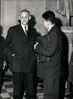 Medecin: Jacques Medecin, Mayor of Nice, at Versailles for election