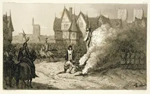 1314: JACQUES DE MOLAY BURNS