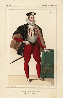 Gaignieres: Jacques of Savoy, 2nd Duke of Nemours