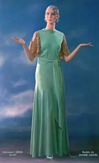Jade: JADE GREEN & GOLD GOWN