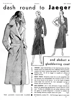Mackintosh: Jaeger advertisement 1931