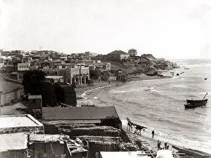 Tanner: Jaffa, Palestine - View from house of Simon the Tanner