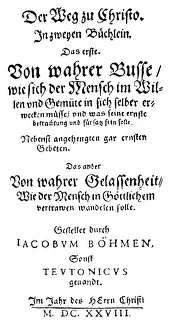 Bohme: Jakob Bohme